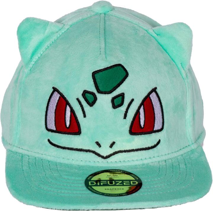 Actual product image Difuzed Pokémon: Bulbasaur Plush - Cap (One size)
