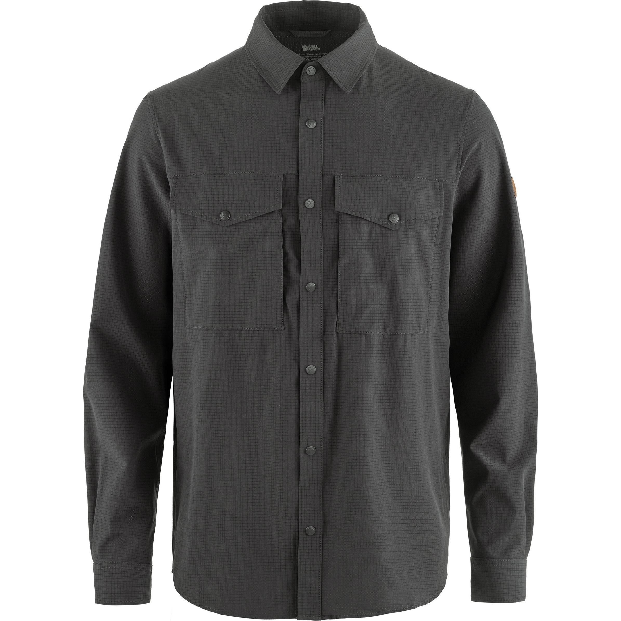 Fjällräven, Herren, Hemd, Abisko Trekking Shirt, Grau, (L)