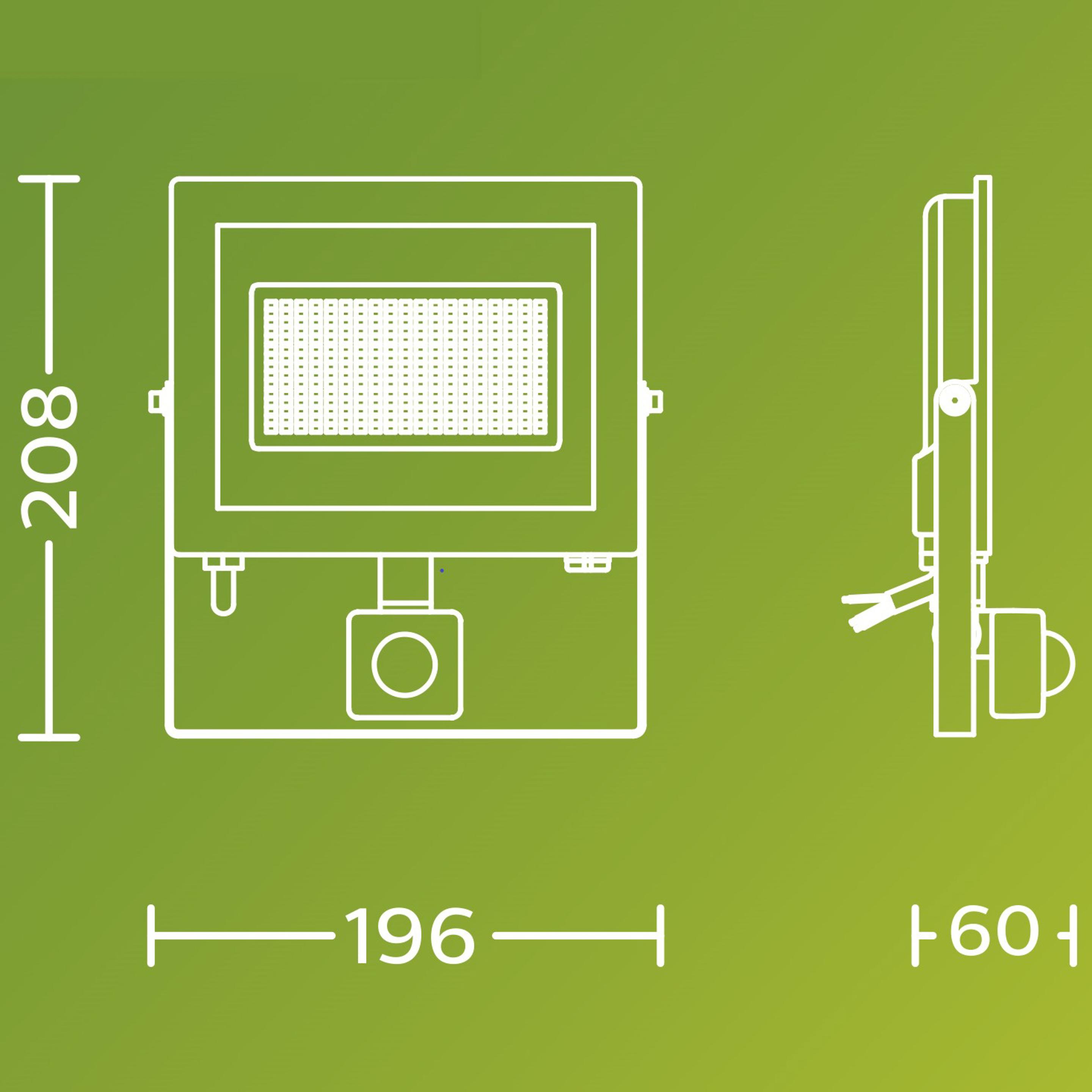 Thumbnail - Philips, Fassadenbeleuchtung, Outdoor Ultra-Efficient Flutlicht Lois (4500 lm, IP65)