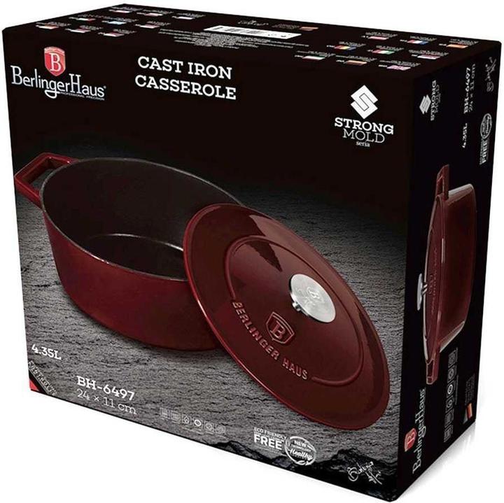 Immagine prodotto BerlingerHaus Pentola in ghisa smaltata da 24 cm BH-6497 (Pentola, Ghisa)