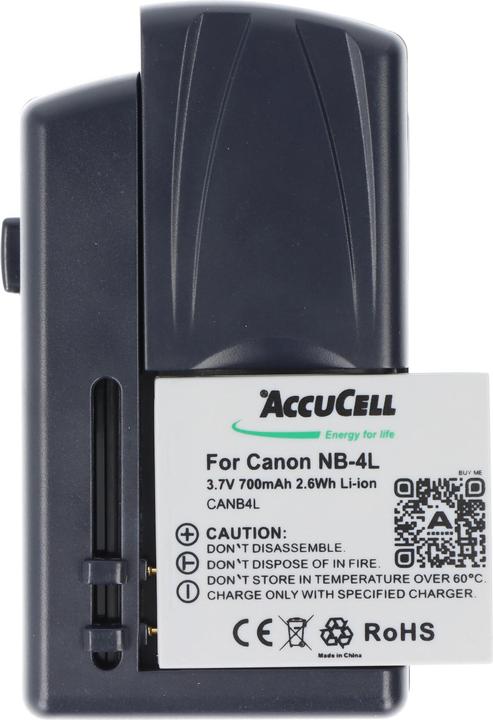 Actual product image AccuCell Universal Ladegerät für viele Handy Akku