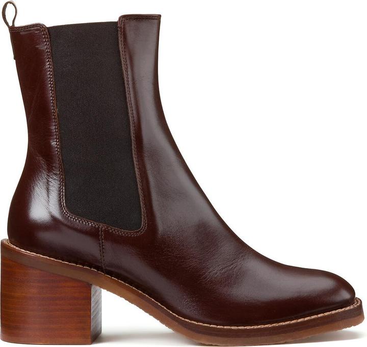 Produktbild La Redoute Collections Chelsea-Boots mit breitem Absatz (42)