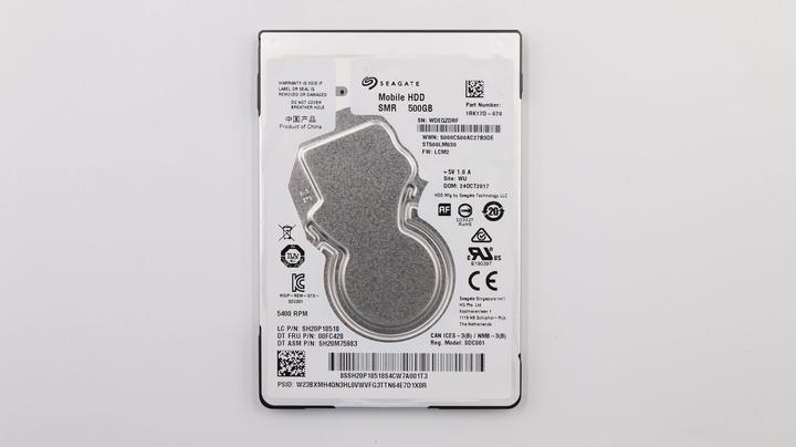 Actual product image Lenovo HDD ASM Storage HDD 500G 5400 (0.50 TB, 2.5")