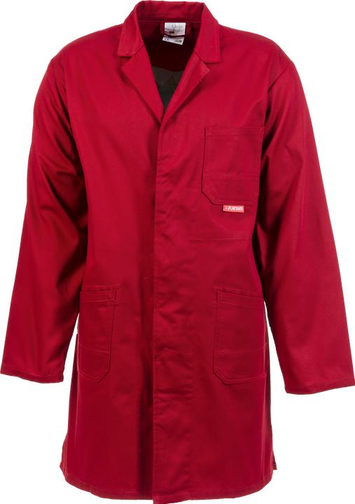 Actual product image Planam Work coat medium red 106 110 (110)