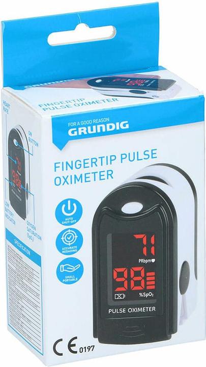 Actual product image Grundig Pulse oximeter finger