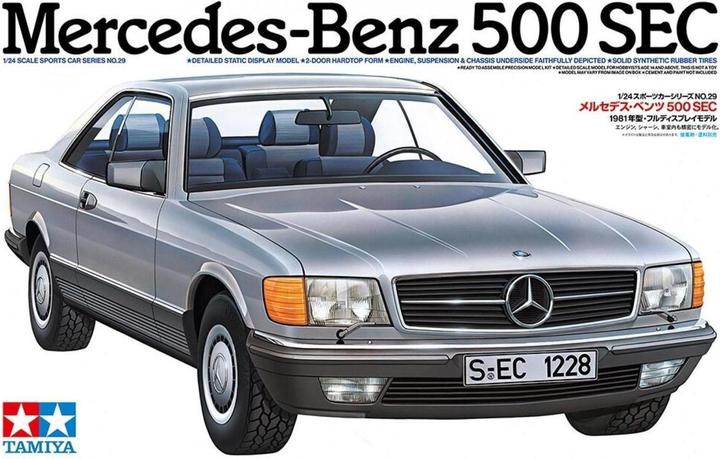 Image du produit Tamiya 1/24 Mercedes Benz 500 SEC