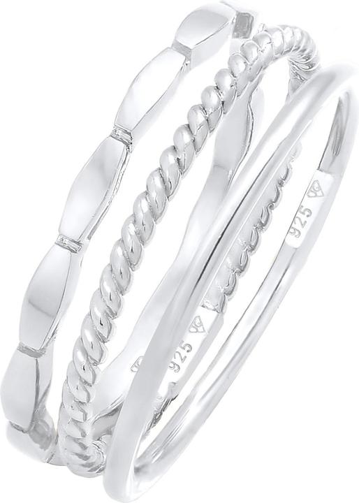 Produktbild Elli Geo, Ring Set, Twisted (54, 925 Silber)