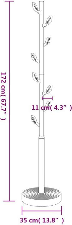 Immagine prodotto vidaXL Garderobenständer