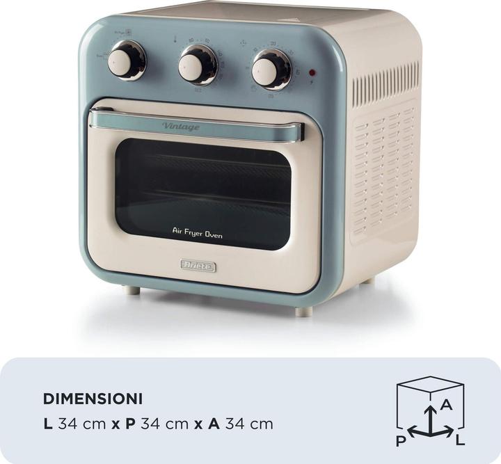 Image du produit Ariete Vintage Air Fryer Mini-four bleu