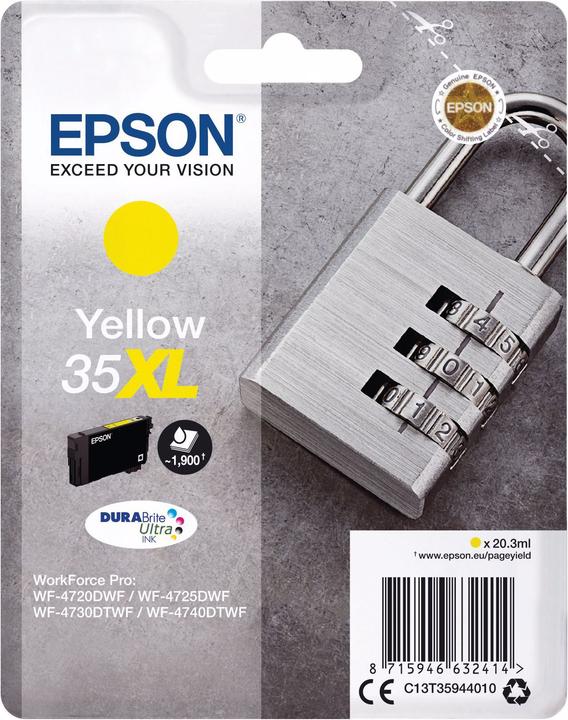 Epson 35XL DuraBrite Ultra (Y)