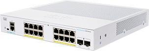 Produktbild Cisco PoE+ Switch CBS350-16P-E-2G-EU 18 Port (16 Ports)