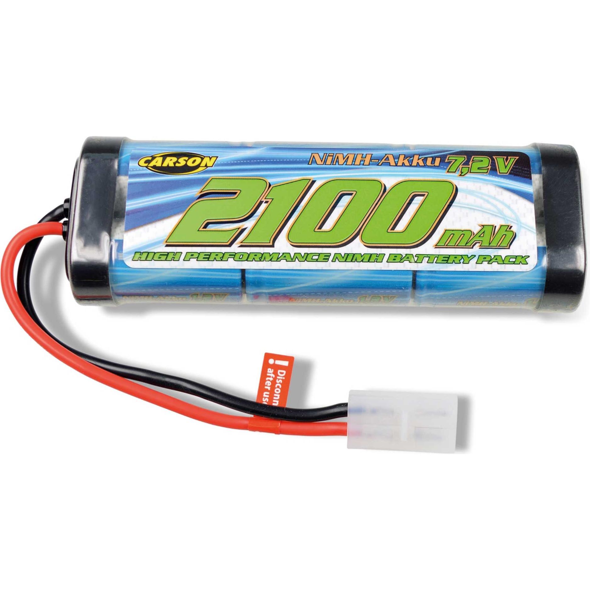 Carson 7,2V/2100mAh NiMH Race Akku TAM (7.20 V, 2100 mAh)