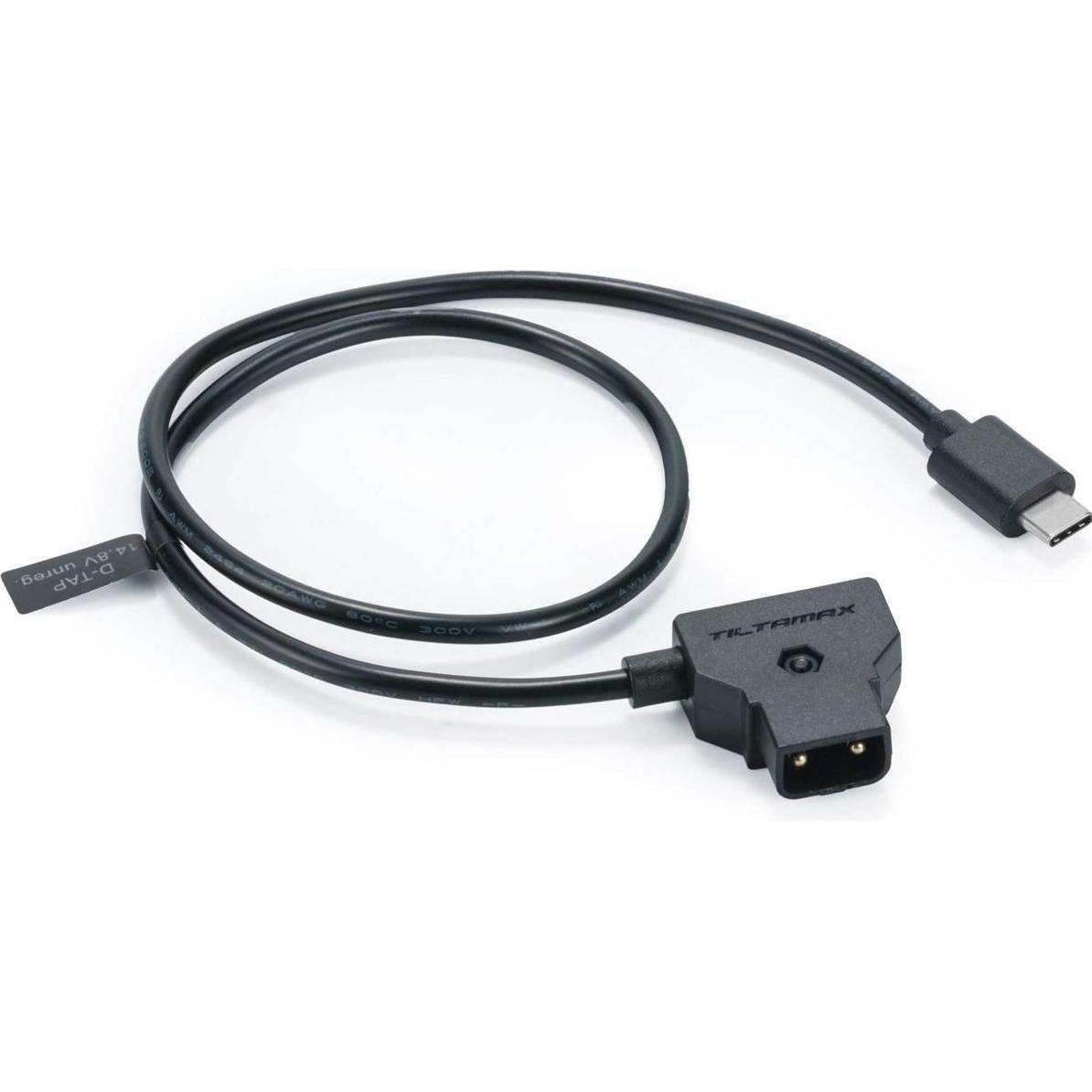 Tilta Cavo di alimentazione da D-Tap a USB-C (50 cm) (Cavo), Accessori video, Nero