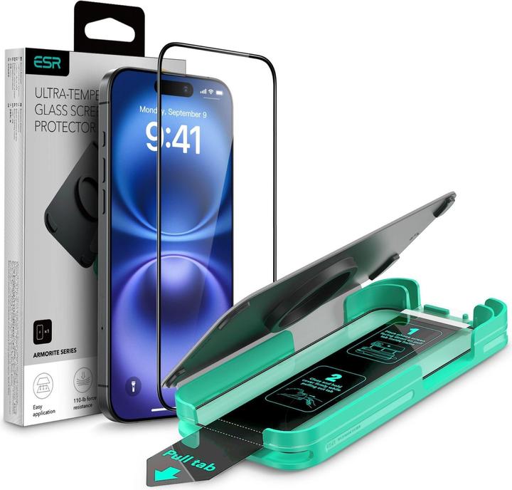 Image du produit ESR Protection d'écran Armorite (1 pièce(s), Apple iPhone 16 Plus)