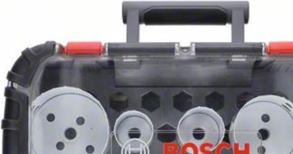 Produktbild Bosch Professional Zubehör 9-teiliges Elektriker-Set, 4 Lochsägen Progressor for Wood&Metal (19 mm, 83 mm, 44 mm, 68 mm, 38 mm, 25 mm)