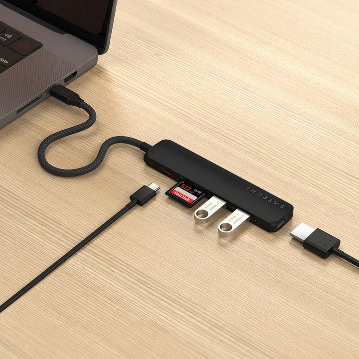 Actual product image Satechi ST-P6SK (USB-C, 6 ports)