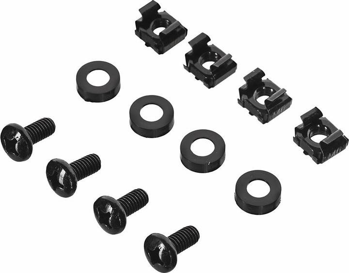 Produktbild Lanberg 19 " fester Boden 1U Rack-500x280mm schwarz