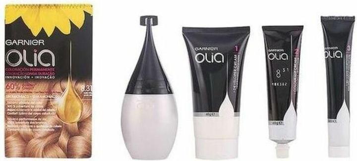 Immagine prodotto Garnier OLIA Coloración Permanente #8,31 Rubio Miel 4 pz (#8,31 Rubio Miel)