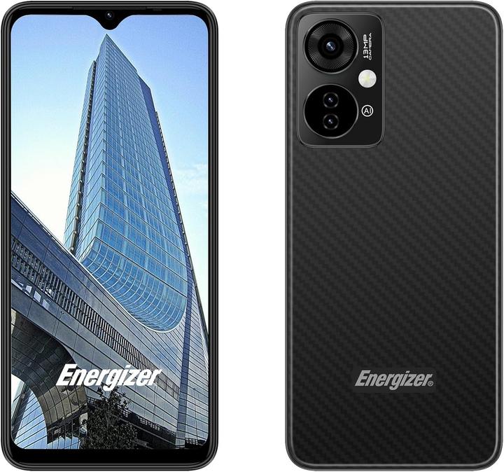 Energizer Smartphone 2 Go de RAM 64 Go de mémoire Double SIM 4G LTE (64 Go, Noir, 6.51", Double SIM, 4G)