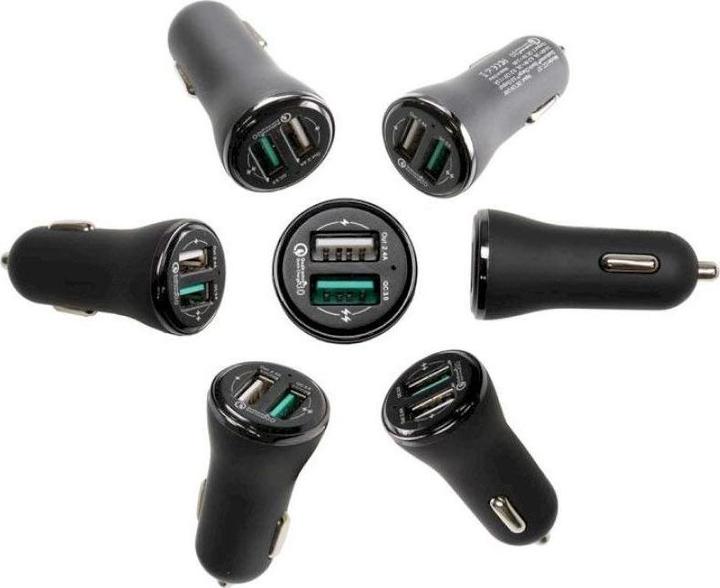 Produktbild Brodit Cig-plug adapter Dual USB