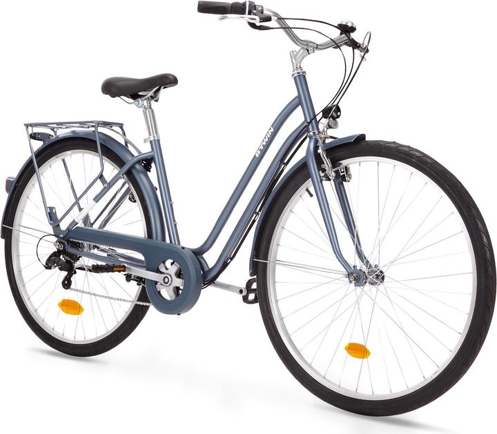 Elops Vélo de ville homme cadre acier 28 pouces