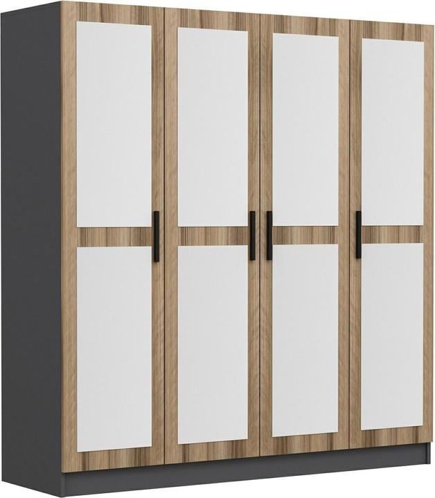 Produktbild Skye Decor Kale Mirror Four Door Wardrobe