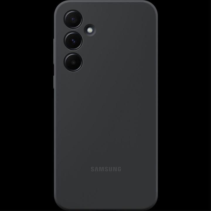 Productafbeelding Samsung Siliconen hoesje A55 Zwart (Samsung Galaxy A55)