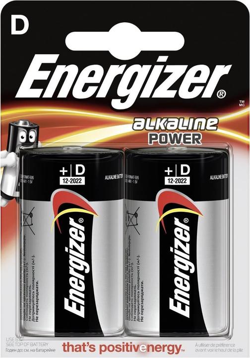 Productafbeelding Energizer Alkalisch vermogen (2 Pcs., D)