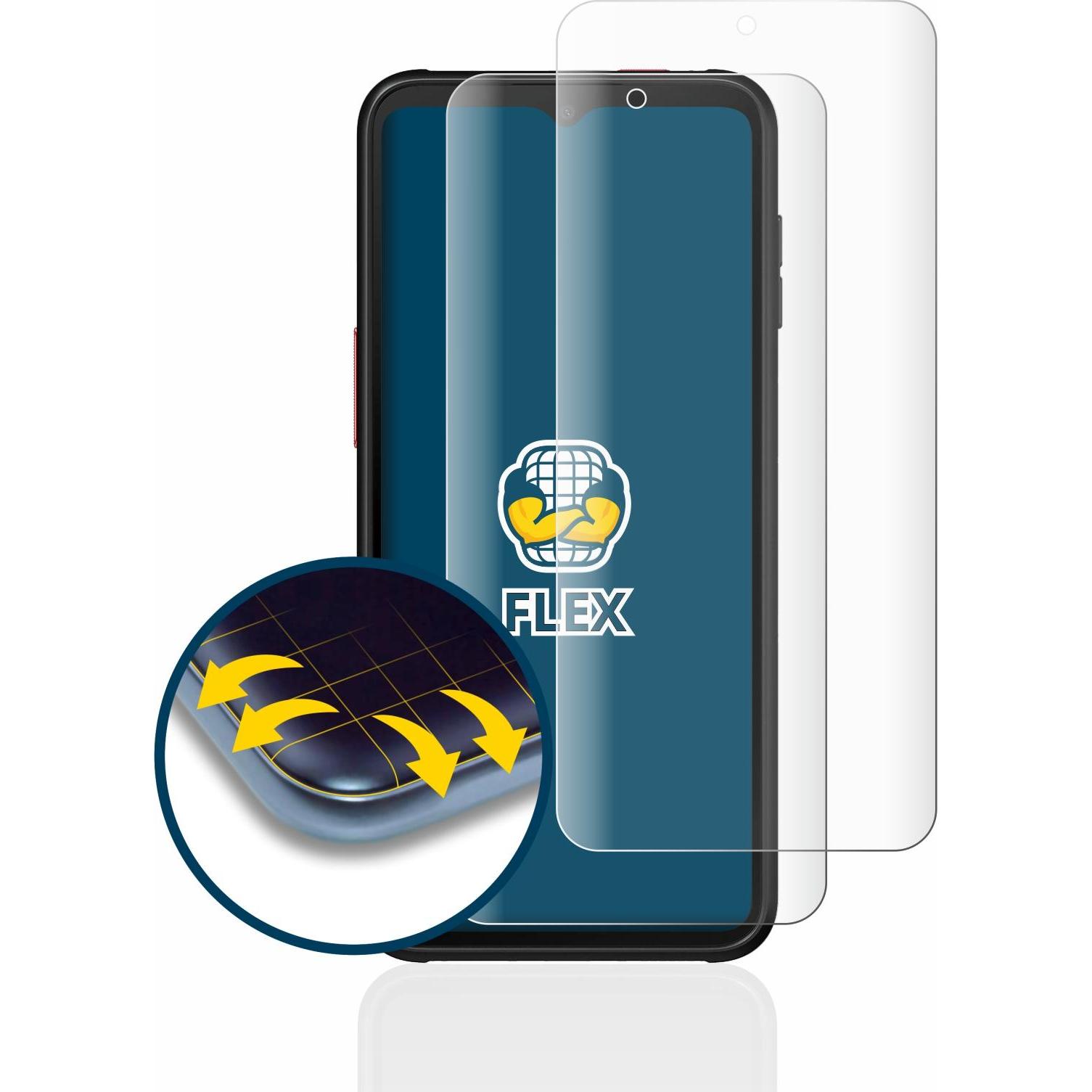 Thumbnail - BROTECT Full-Cover Displayschutz (2 Stück, Samsung Galaxy XCover 6 Pro), Smartphone Schutzfolie, Transparent