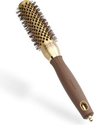 Produktbild Olivia Garden Expert Blowout Shine Wavy Bristles Gold & Brown 25 mm