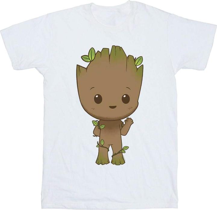 Immagine prodotto I Am Groot Chibi Wave Pose Maglietta Uomo (4XL)