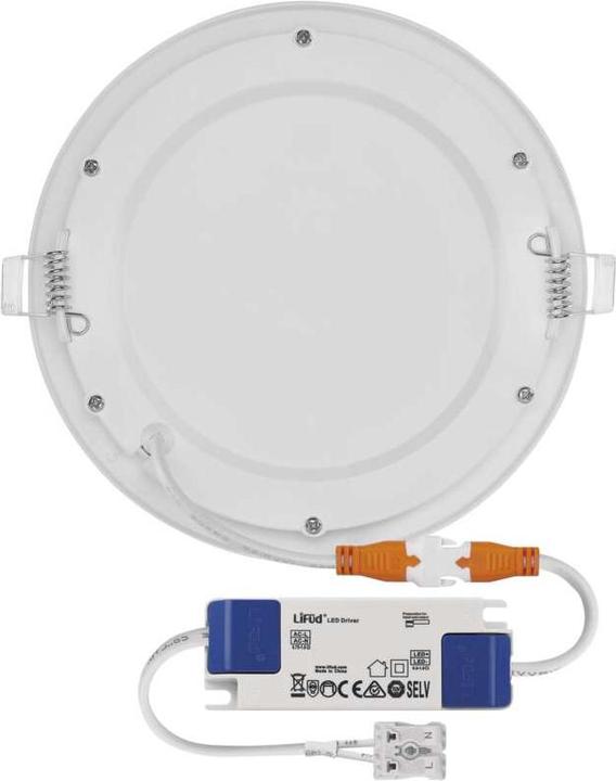 Image du produit Emos Luminaire LED encastrable NEXXO, rond, blanc, 12,5W, blanc neutre (1050 lm)