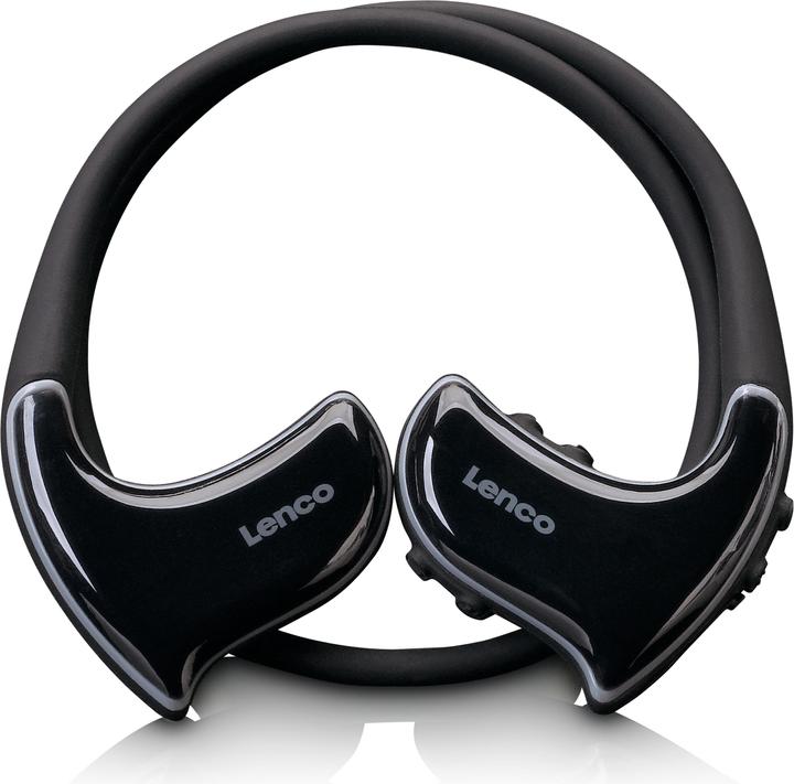 Productafbeelding Lenco BTX 750BK Waterdichte Bluetooth® In Ear Stereo Headset (9 h, Bedraad)