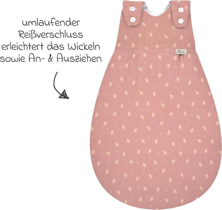 Produktbild Alvi Schlafsäcke Baby-Mäxchen Aussensack - Pretty - Gr. 68 (2.5 TOG, Ganzjahr)