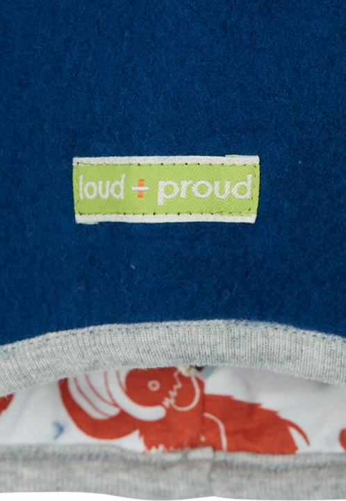 Actual product image loud + proud Hat Wool Fleece Ultramarine (74/80)