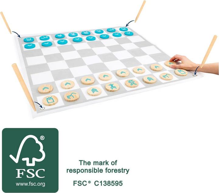 Image du produit small foot Les dames et les échecs Active