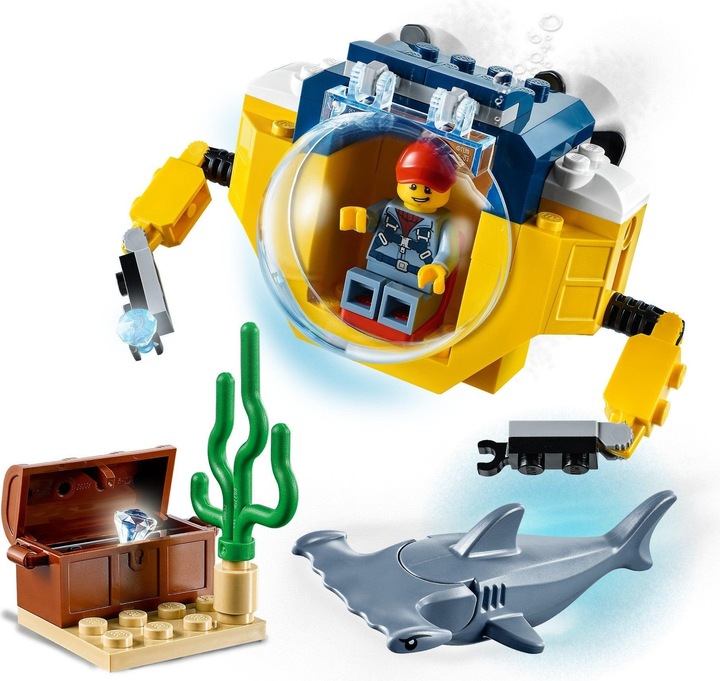 Immagine prodotto LEGO Mini sottomarino per ricercatori marini (60263, LEGO City)