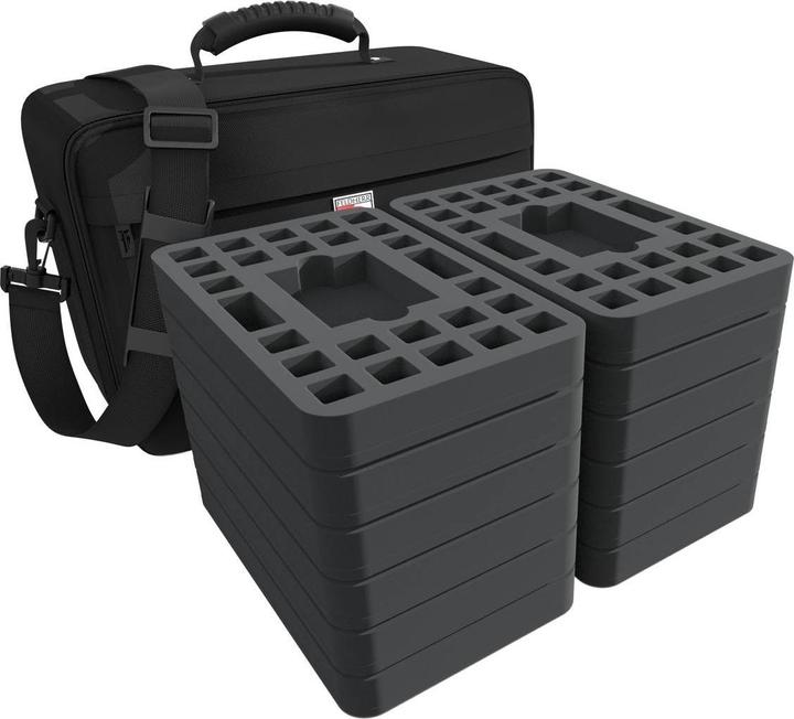Actual product image Feldherr MAX35BO - MAXI bag for Star Wars Destiny - 12 decks and 288 dice (Foam material)