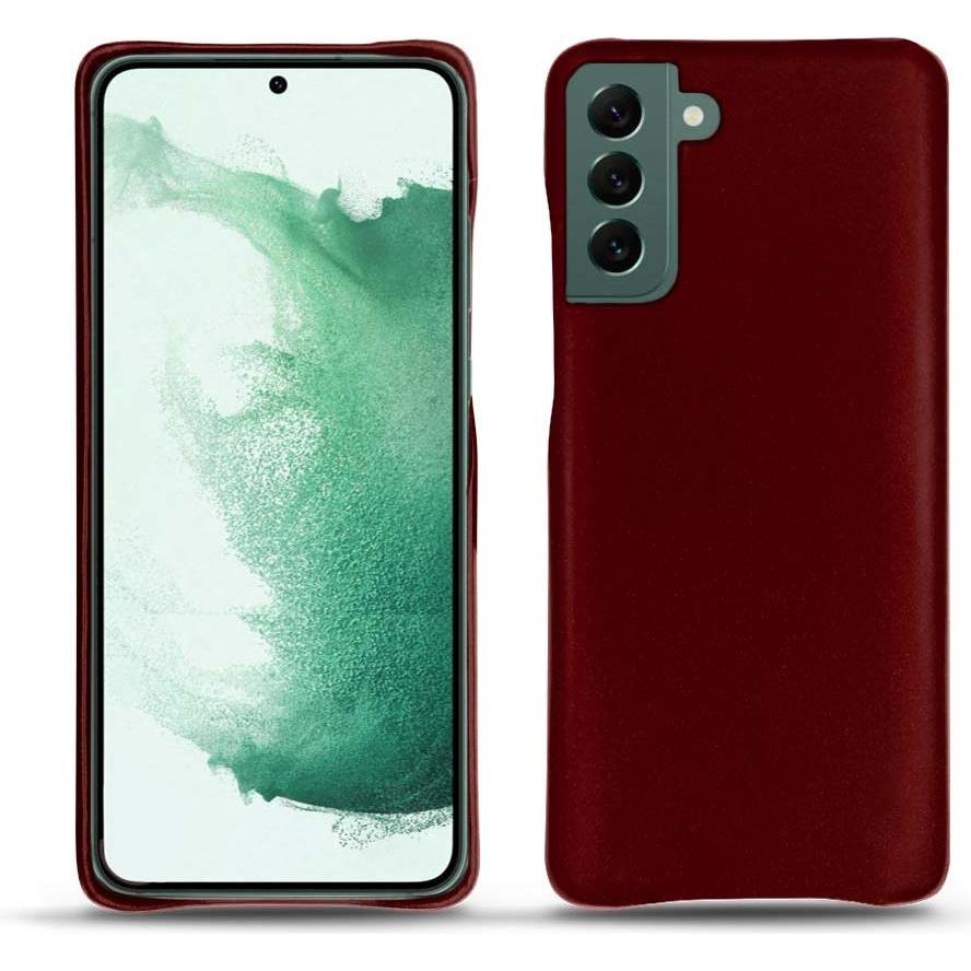 Noreve Lederschutzhülle (Samsung Galaxy S22+ 5G), Smartphone Hülle, Rot