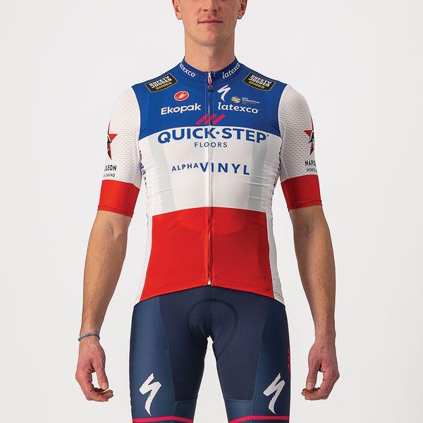 Castelli Quick-Step Alpha Vinyl Competizione Jersey (XXL)