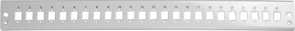 Actual product image EFB Elektronik Front panel 12 x SC simplex or E2000 simpl., MTRJ or LC duplex