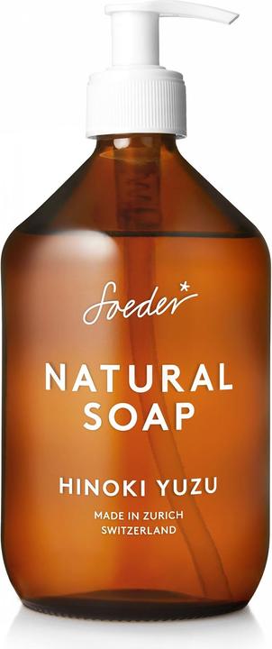 Soeder* Naturseife Hinoki Yuzo (Flüssigseife, 500 ml)