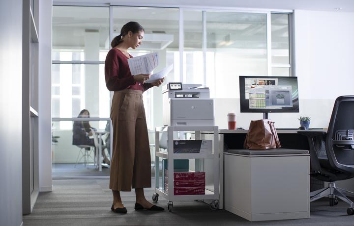 Image du produit HP LaserJet Enterprise MFP M480f couleur (Laser, Couleur)