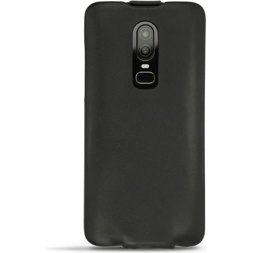Noreve Lederschutzhülle vertikal (OnePlus 6), Smartphone Hülle, Violett