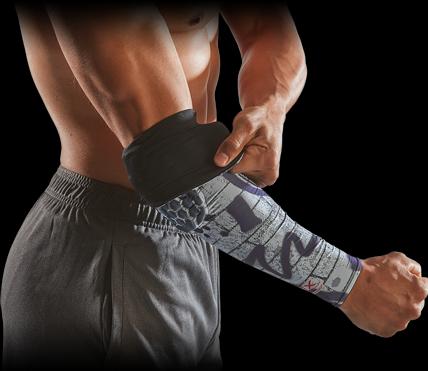 Actual product image McDavid Arm Protectors "Hexpad (S)