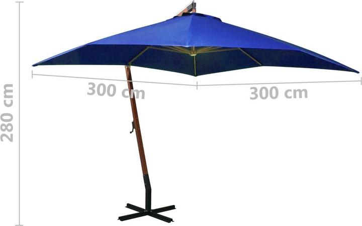 Produktbild vidaXL Sonnenschirm (3 m)