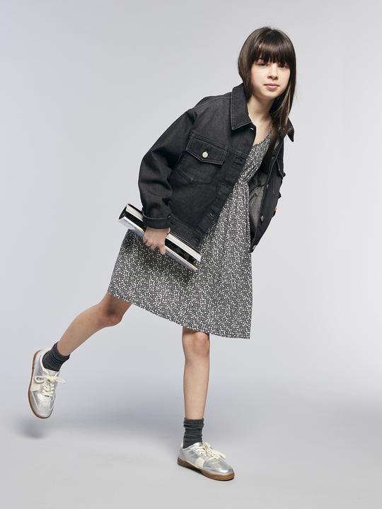 Immagine prodotto Jonen Mädchen Oversized-Jeansjacke (128)