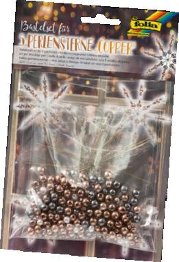 Immagine prodotto Folia Stelle di perline di rame, 5 pezzi