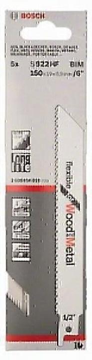 Produktbild Bosch Professional Zubehör Säbelsägeblatt S 922 HF