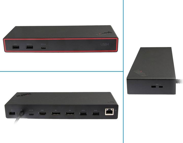 Productafbeelding Lenovo ThinkPad USB4 Dock 5000 - 100W GE (Thunderbolt, 4 ports)